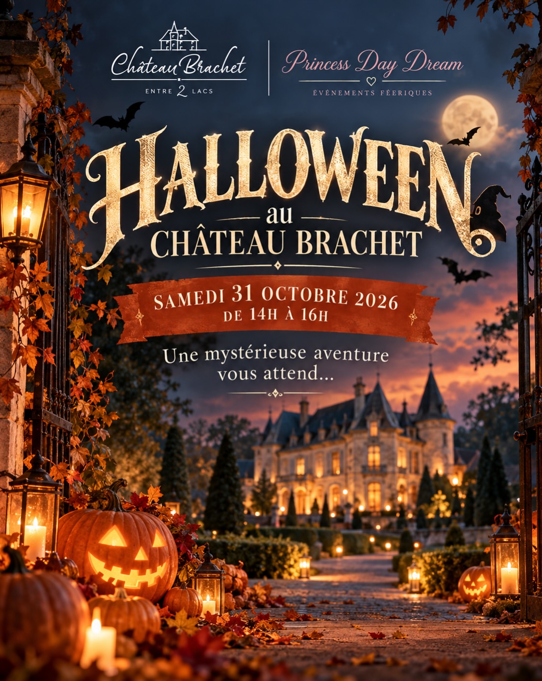 đ Halloween Sâinvite au ChĂąteau Brachet !