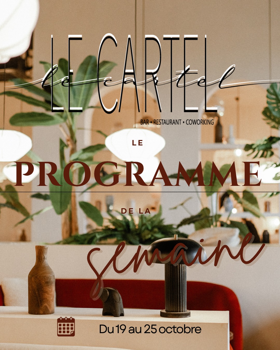 Une nouvelle semaine commence au Cartel !