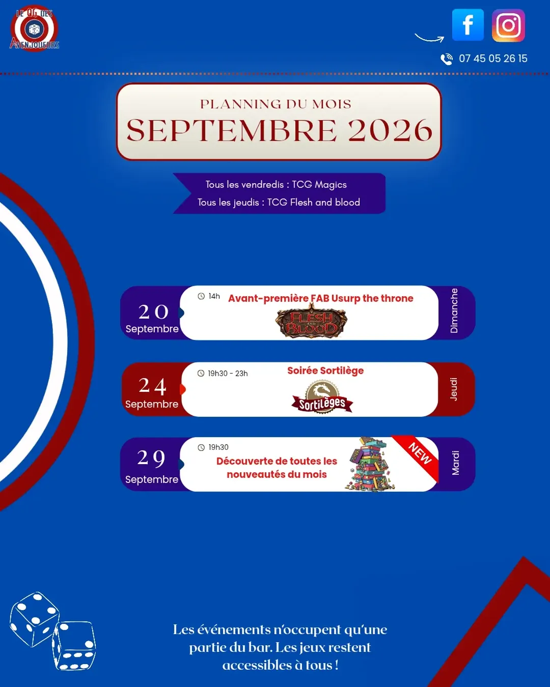 Découverte de toutes les nouveautés du mois