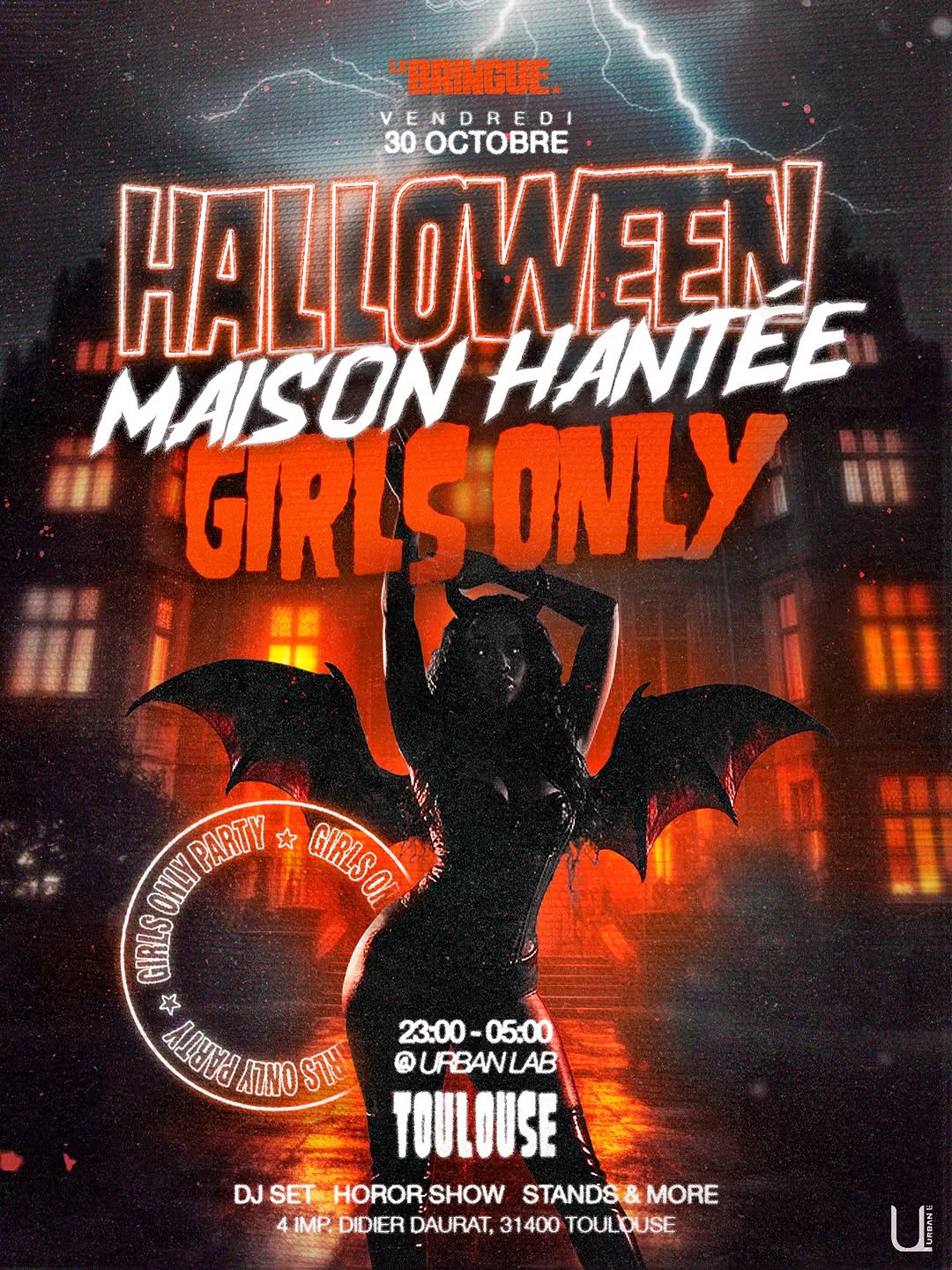 🎃halloween Girls Only À Toulouse 😈