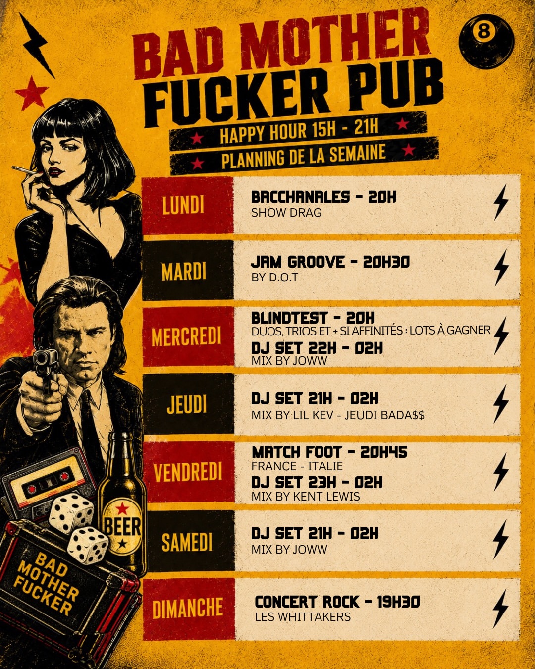 Concert Live avec dondorgantrio @ Bad Mother F