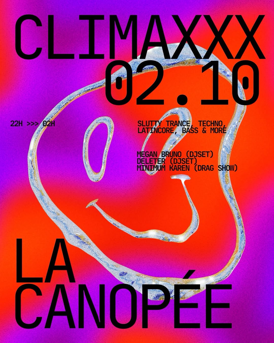 Ven 2 Octobre : Climaxxx ⭐