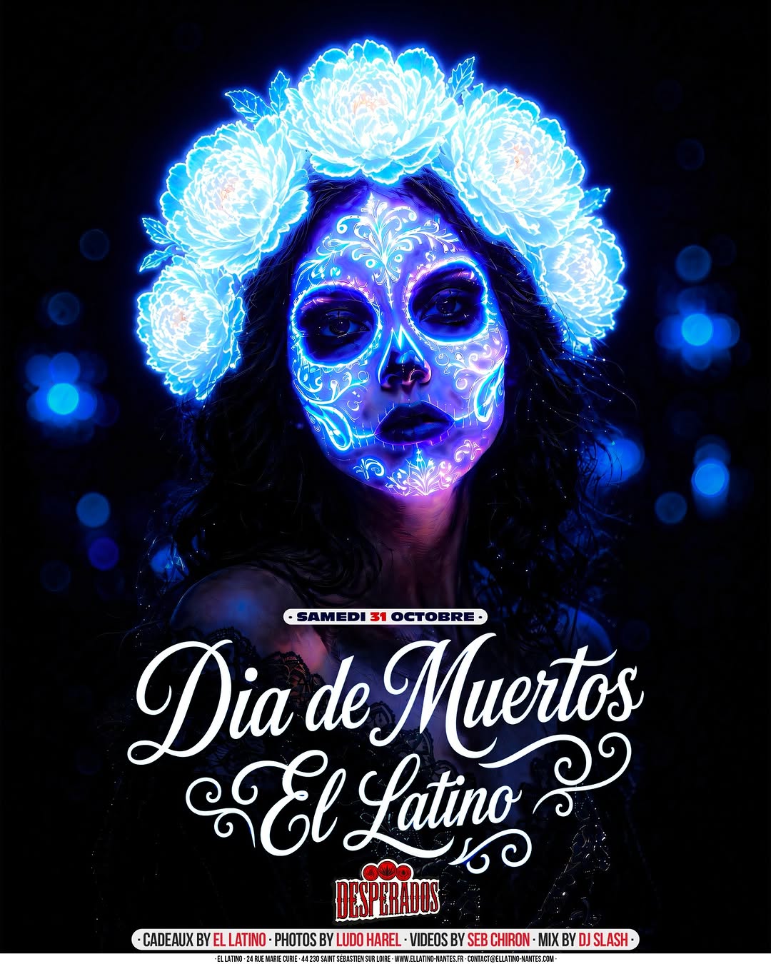 Samedi 31 octobre au Latino, c’est Dia de Muertos !