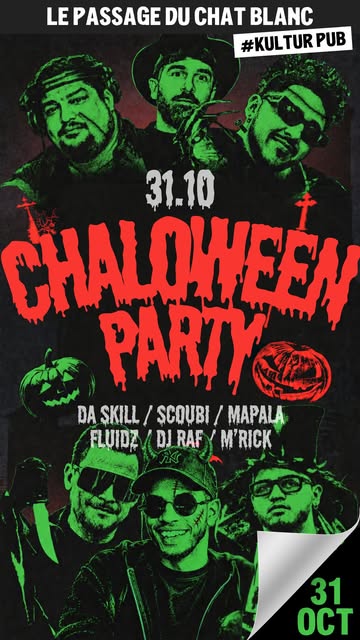 Soirée Halloween avec DJs
