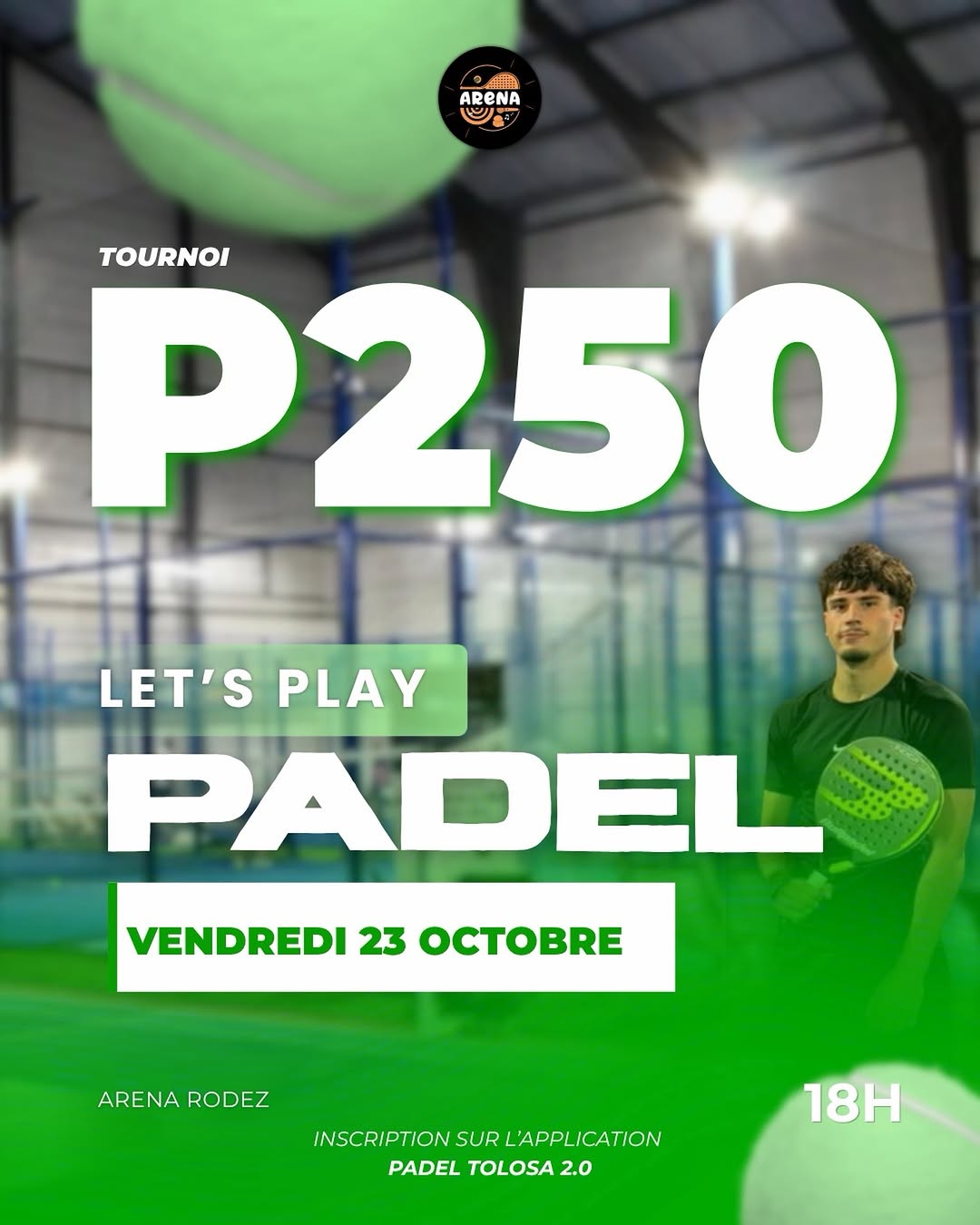 🎾 Tournoi P250 – Arena Rodez