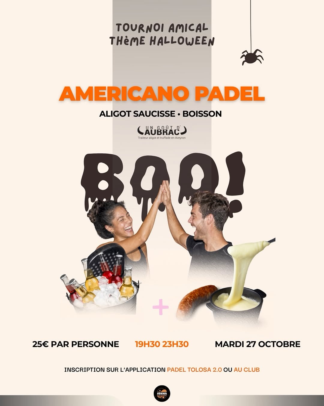 🎃👻 Tournoi Amical Halloween À L’arena Rodez ! 🎾