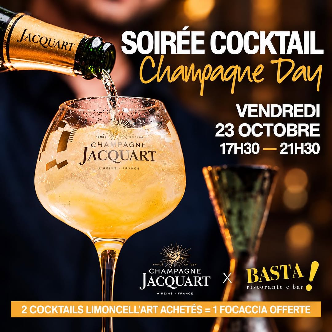 đ„ SoirĂ©e Cocktail â Champagne Day đ„