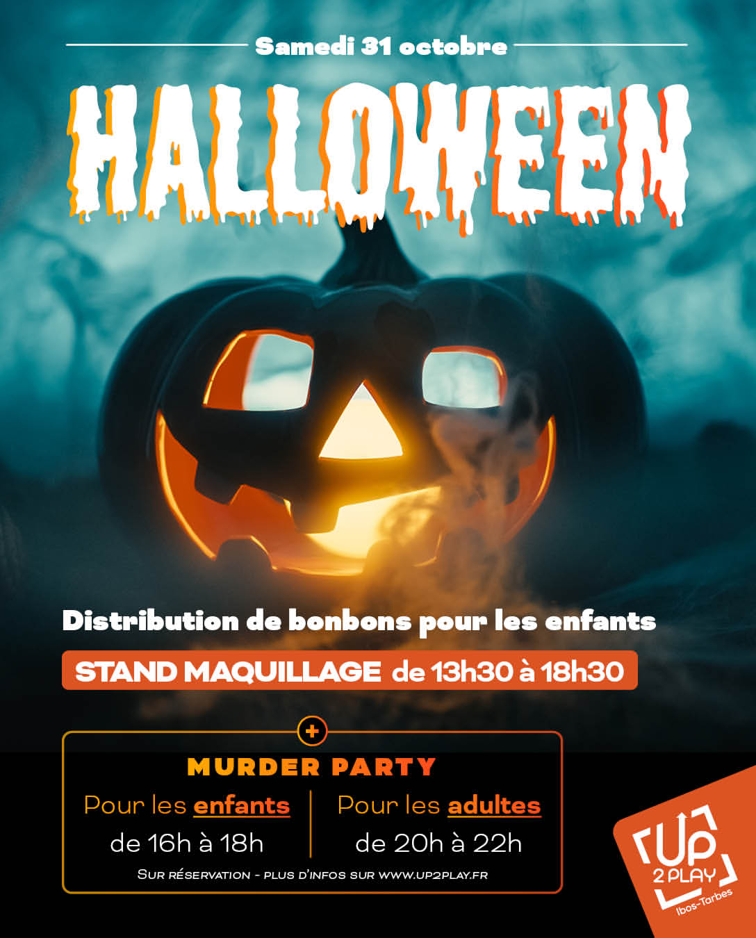 Halloween S’invite Chez Up2play ! 🎃👻