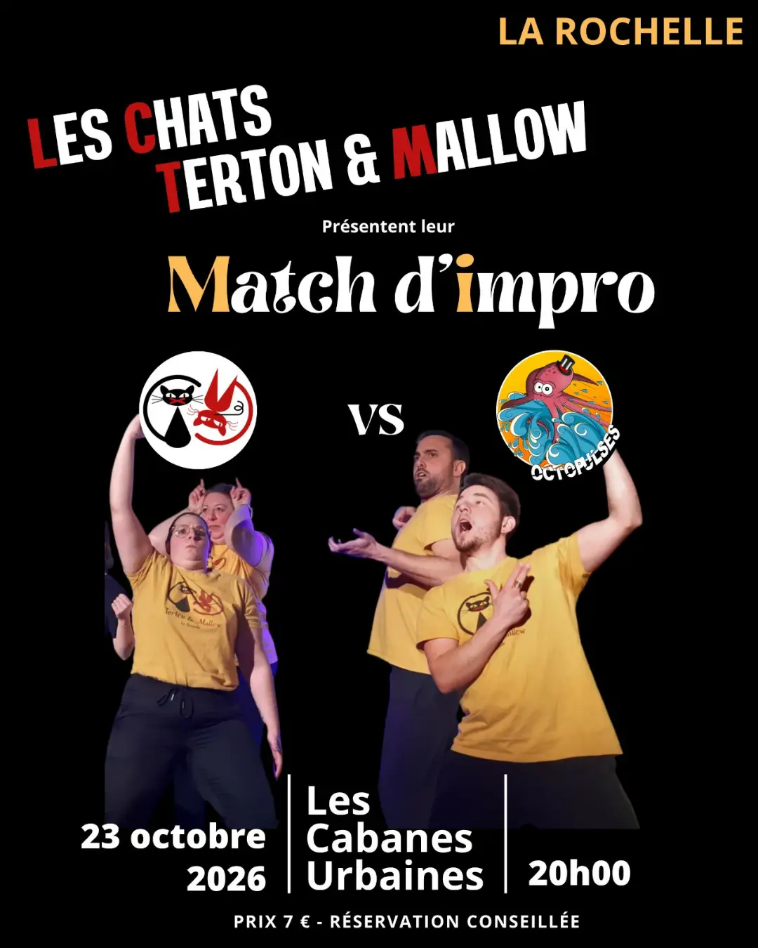 Spectacle Match d'Impro