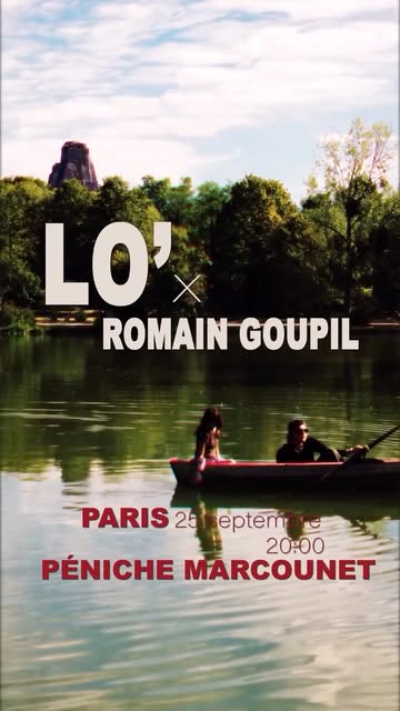 LES GARS on sera à la @peniche_marcounet le 25 septembre avec @romain_goupil 👀👀