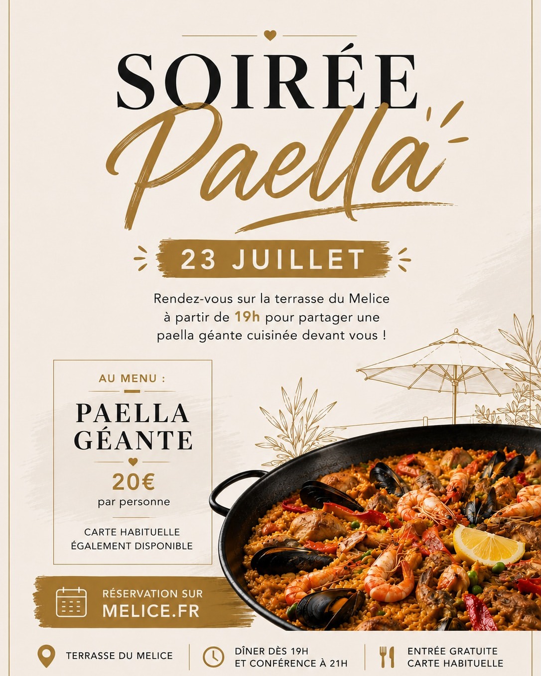 🥘 Jeudi  – 19h