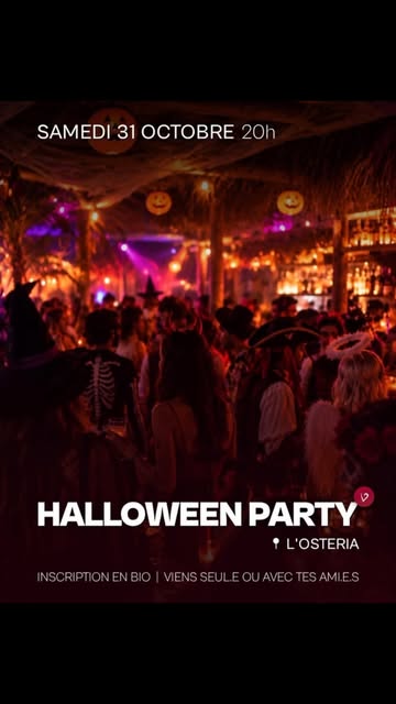 🎃 Et si vous veniez faire des rencontres… autour d’une soirée Halloween ? 🕷🍹