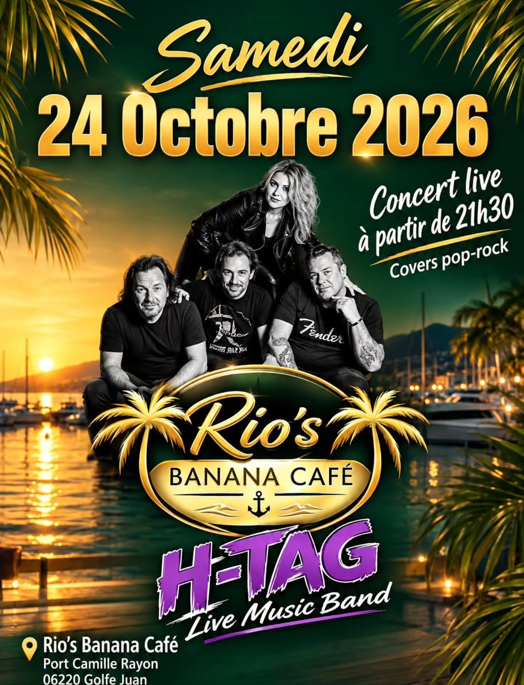 Live Music au R Rio’s Banana Café !