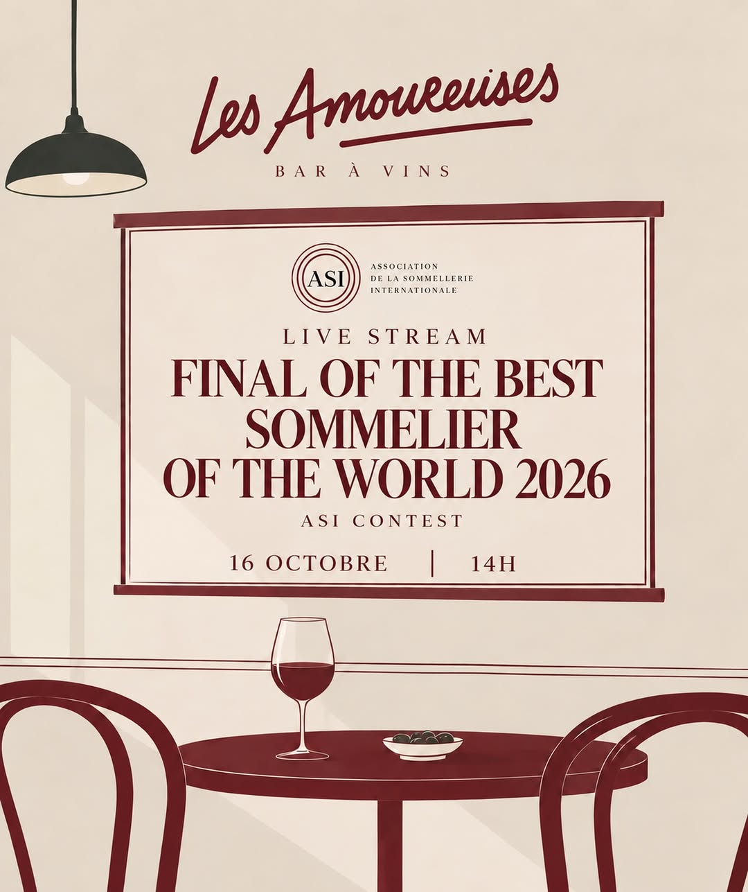 Un grand rendez-vous du monde du vin arrive chez Les Amoureuses 🍷