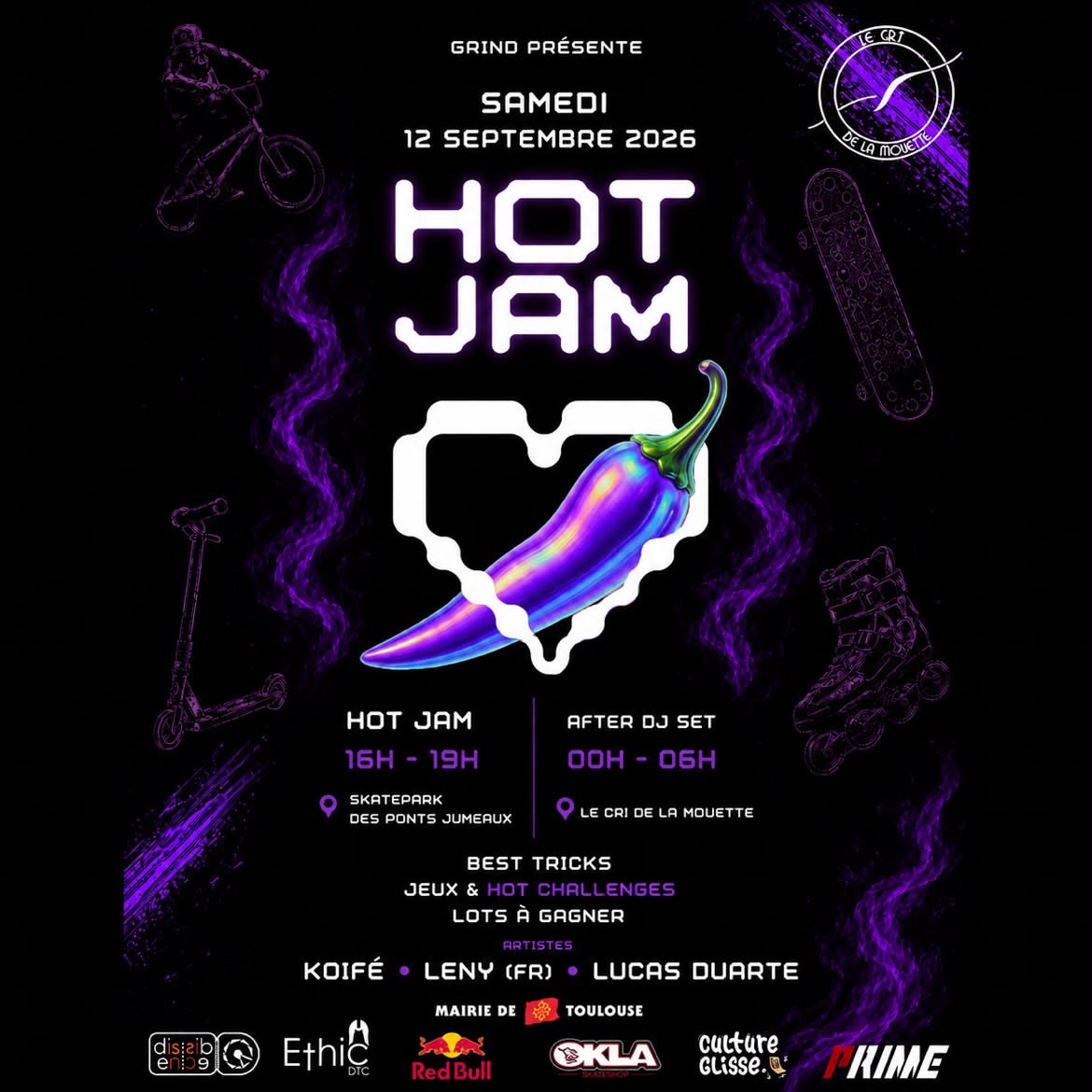 Hot Jam — 12 Septembre 🌶