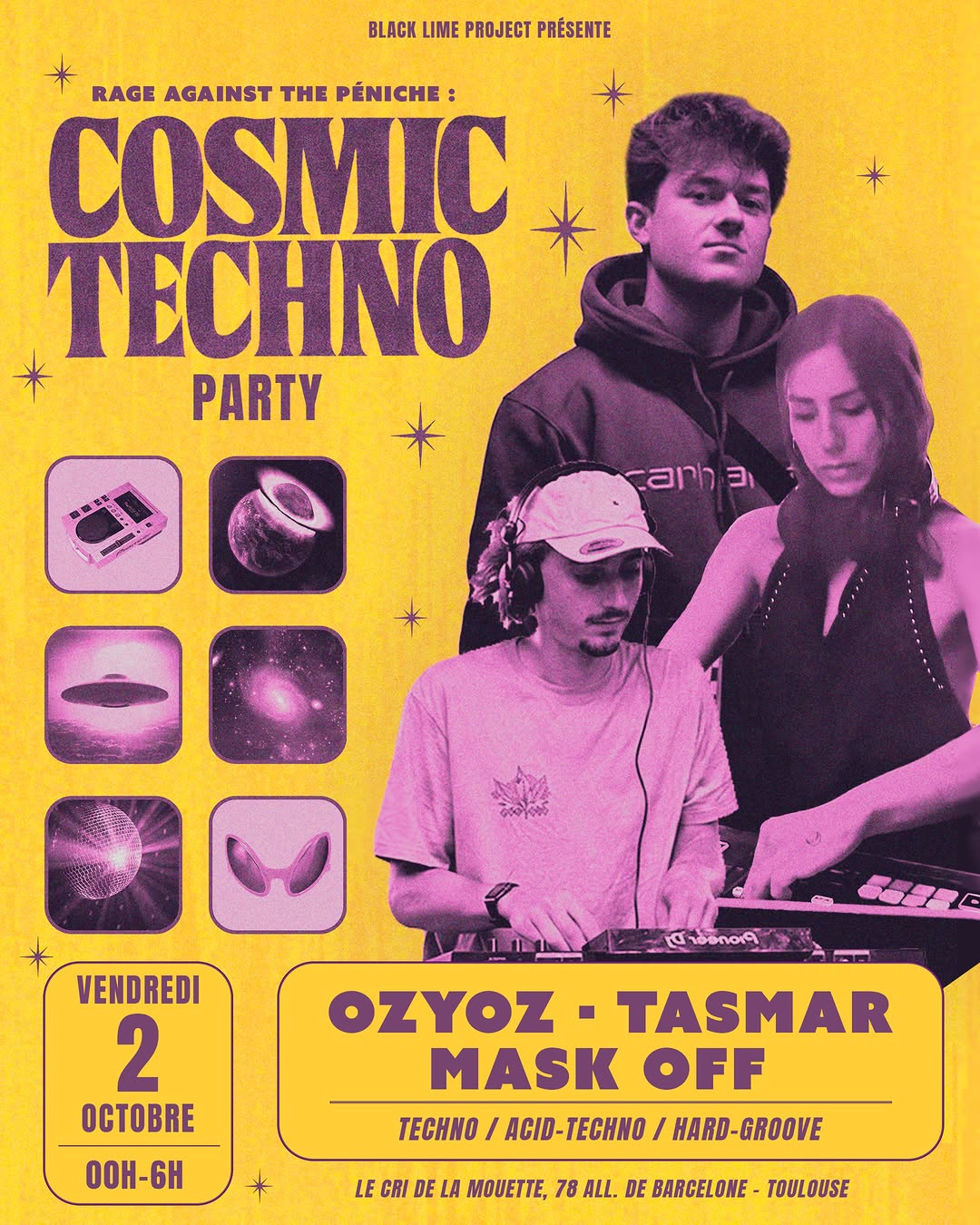 🛸 Rage Against The Péniche : Cosmic Party Iv 🚀