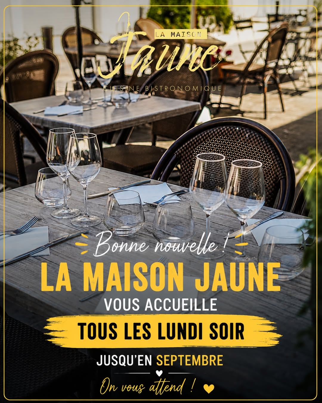 Les lundis soir aussi, on vous accueille !