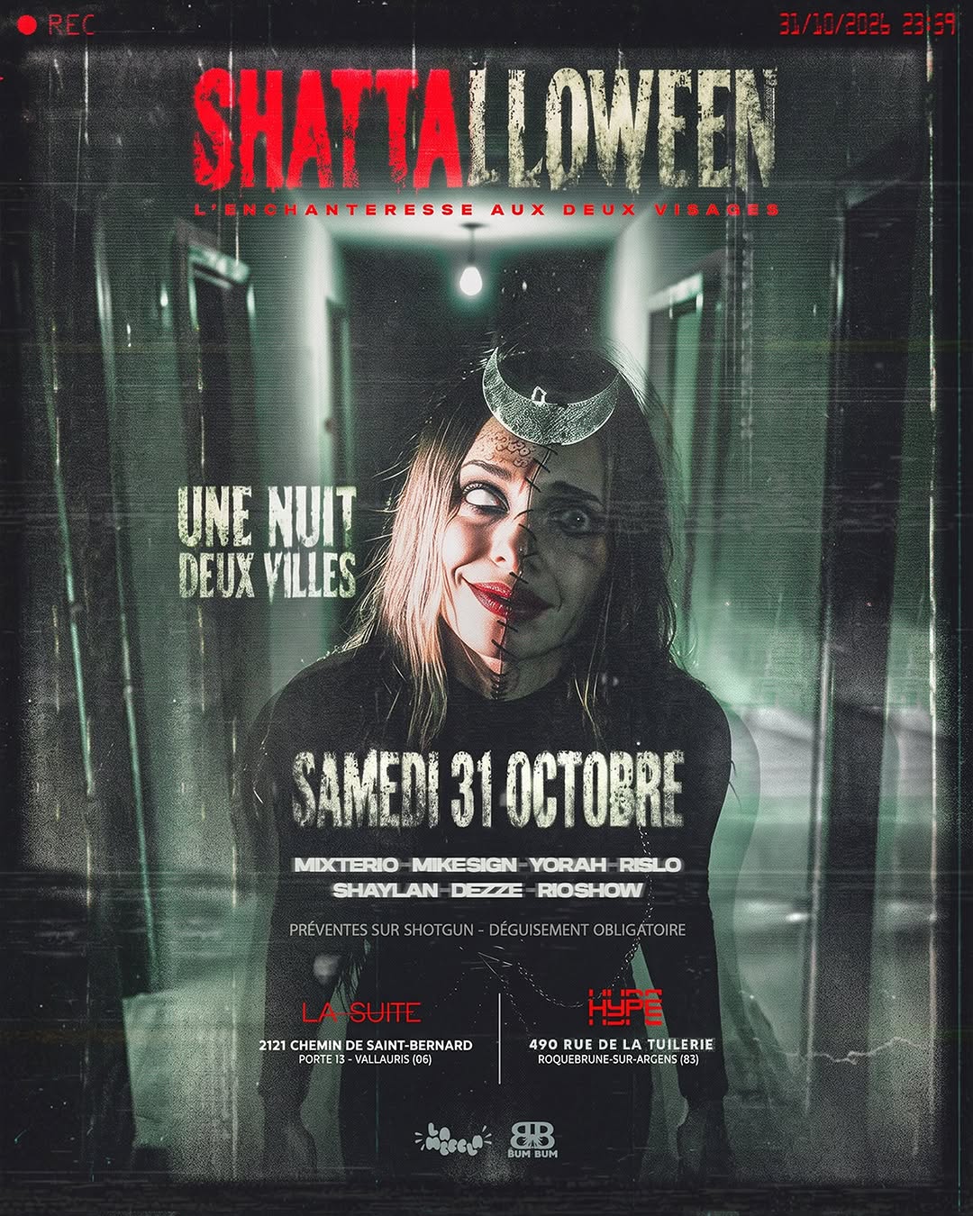 🎃 Shattalloween — Une Nuit, Deux Villes. 🔪