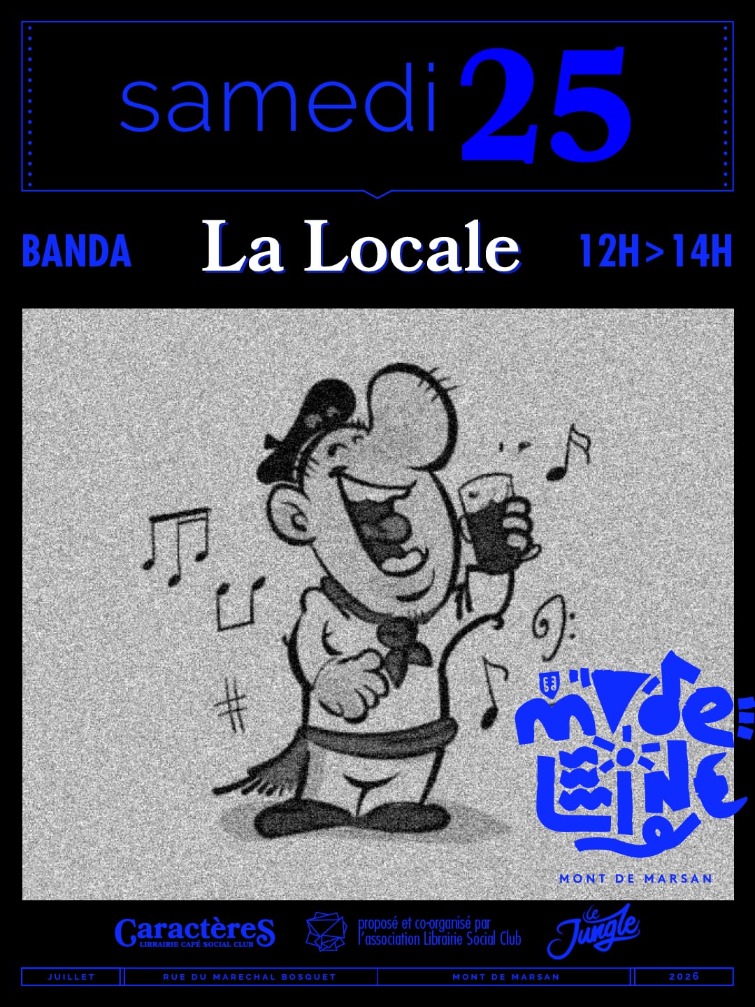 MADELEINE 2026 • samedi 25 🩵