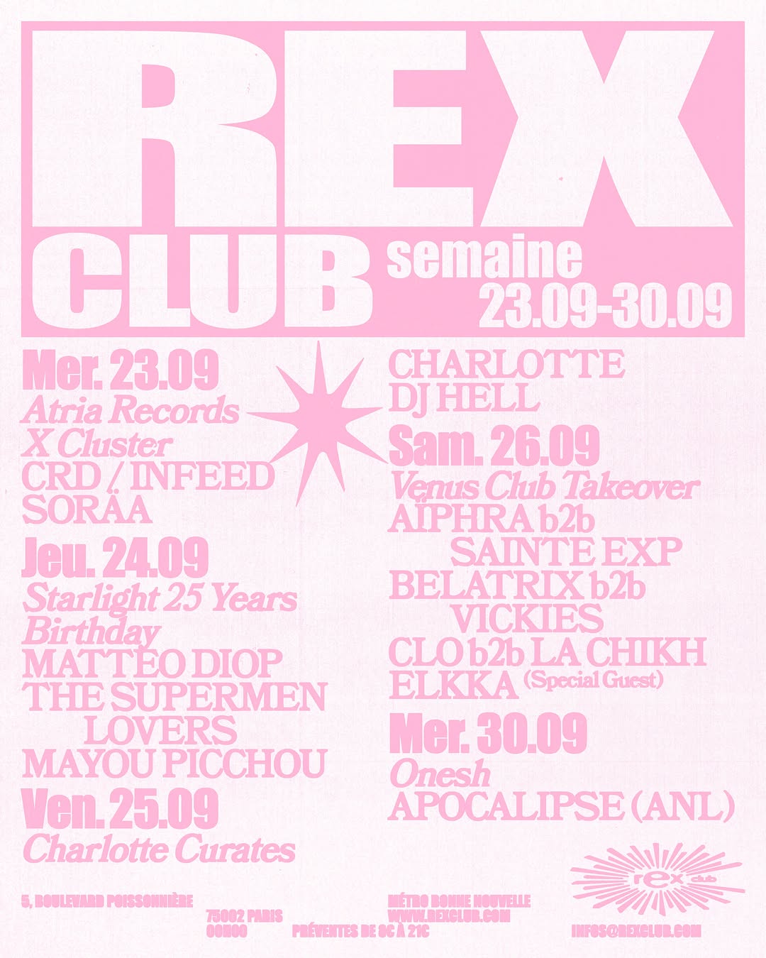 @oneshparis : @apocalipse.music all night long