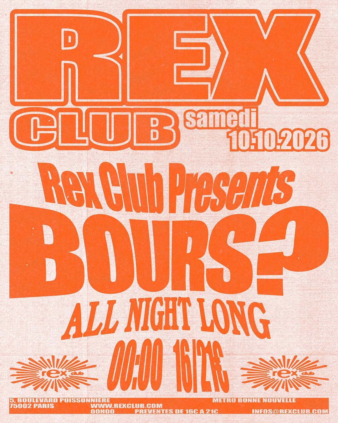 Concert DJ Set Bours