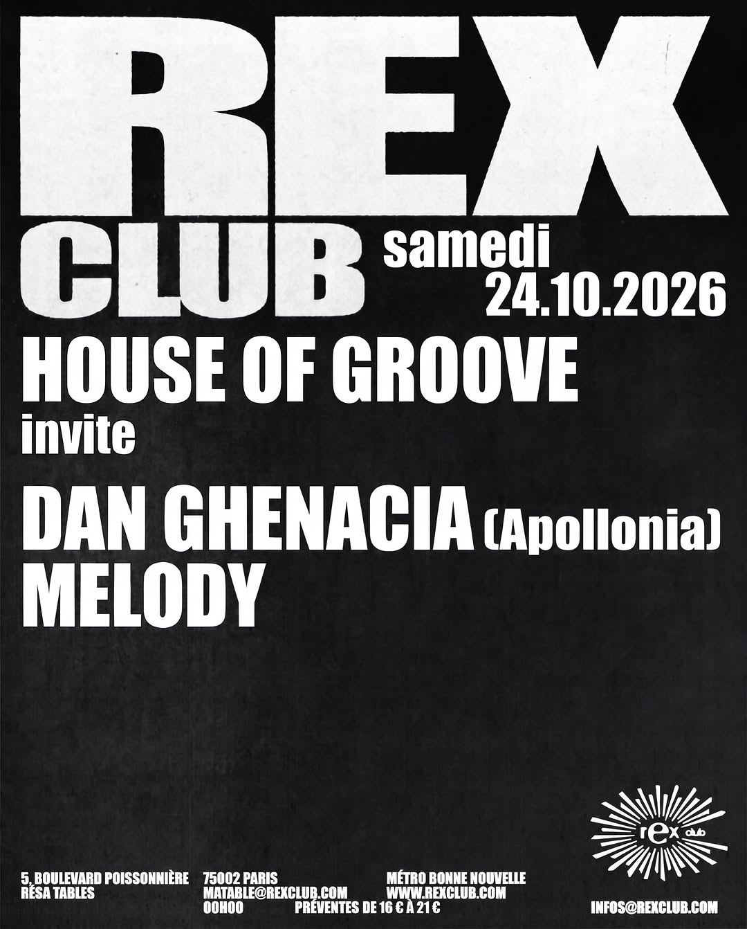 23h59 à 7h