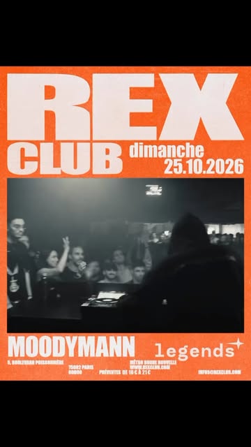 Soirée @ Rex Club