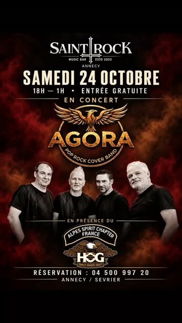 Une soirée Live Pop Rock qui s'annonce mémorable au Saint Rock bar !