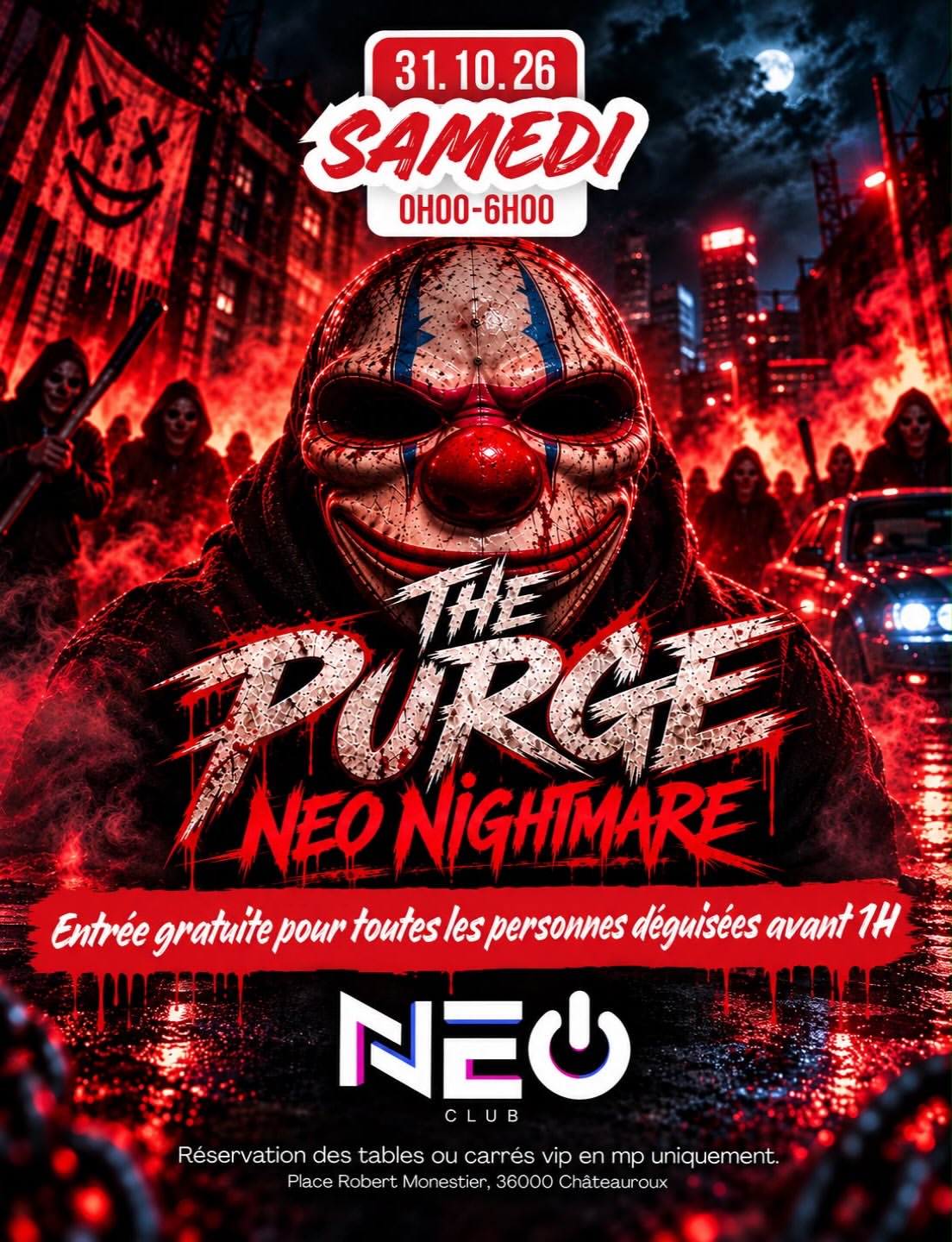 Soiree Halloween Neo Nightmare