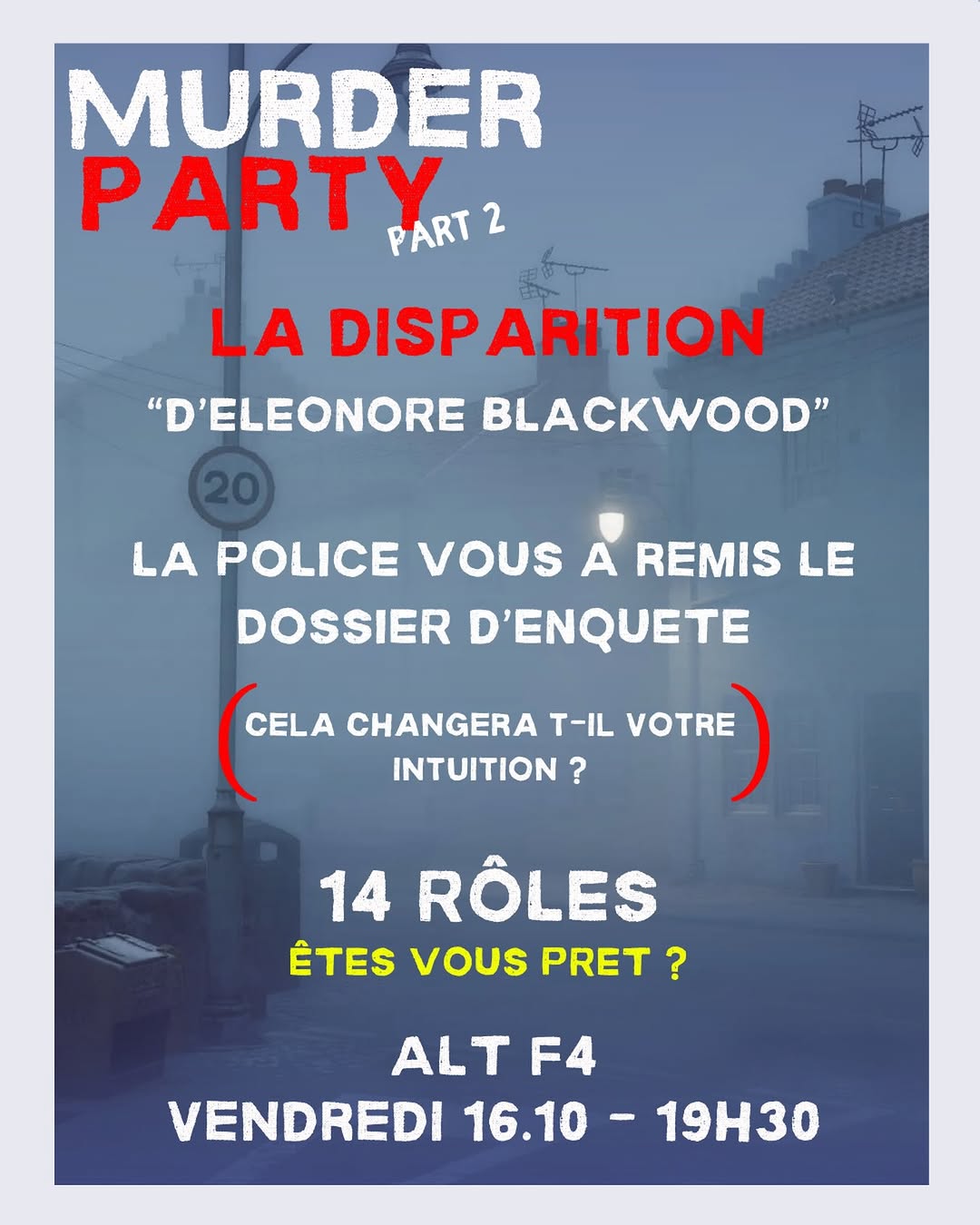 🕵‍♂ Murder Party – Partie 2 🔎