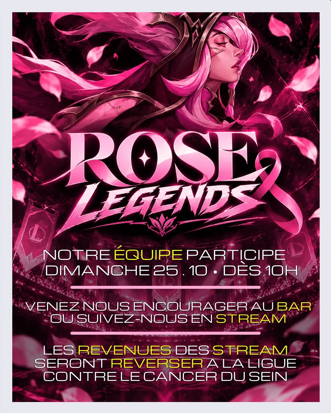 🎀🩷 OCTOBRE ROSE x LEAGUE OF LEGENDS 🩷🎮
