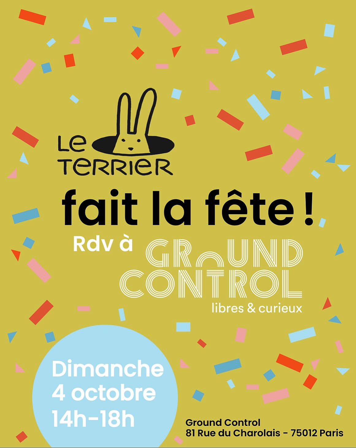 đ„ LE TERRIER FAIT LA FĂTE Ă @groundcontrolparis ! đ„
