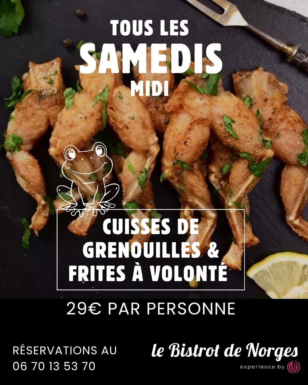 Brunch Cuisses de Grenouilles