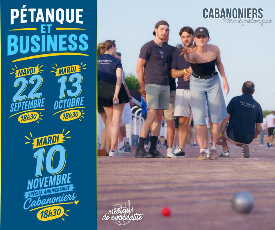 18h30 — édition spéciale anniversaire Cabanoniers - Buffet de fête !