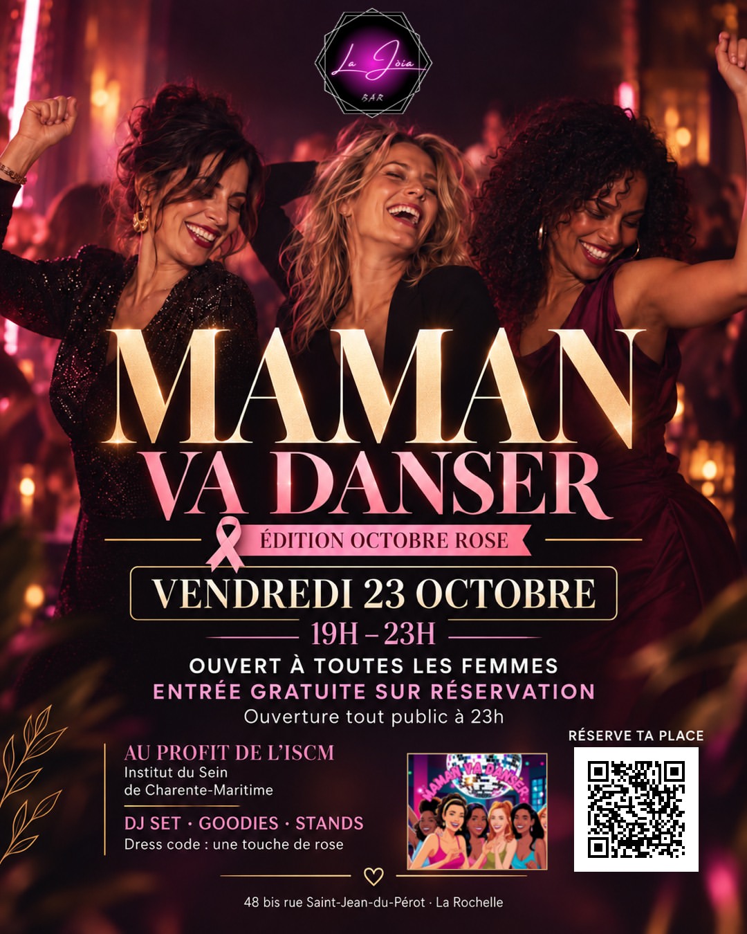 Maman Va Danser — Édition Octobre Rose 🎀