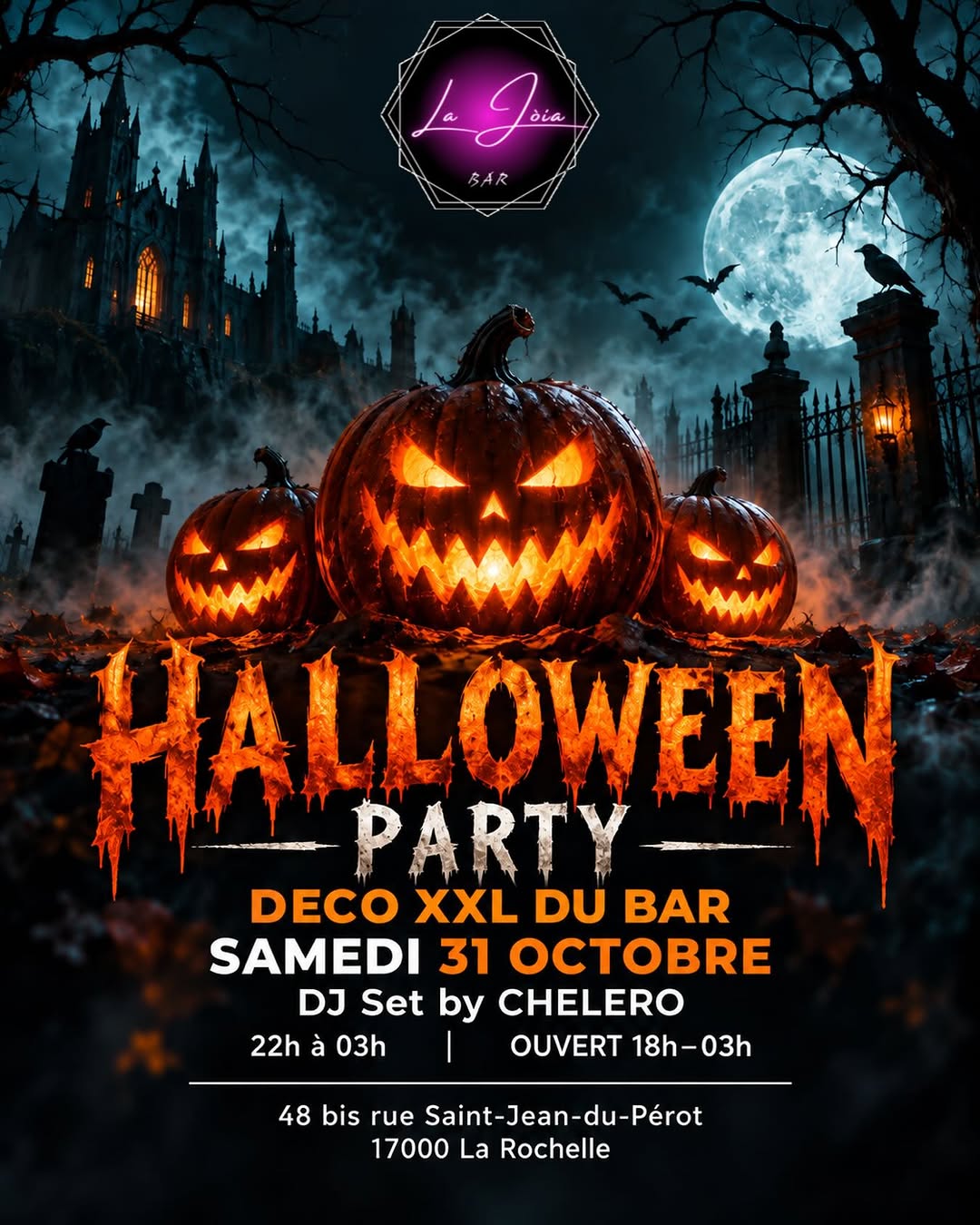 🎃 Halloween Party À la Joia 🕷