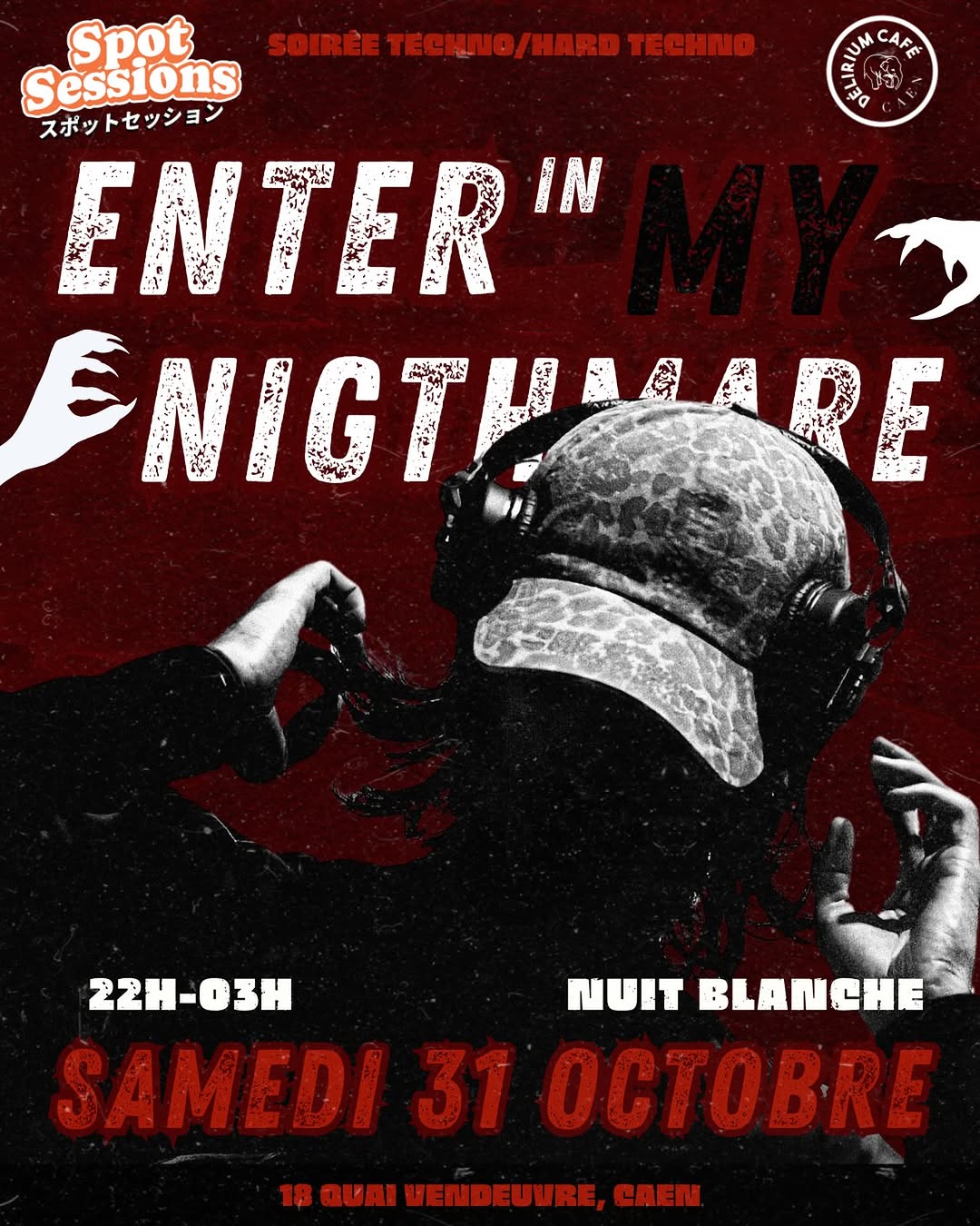 Soirée Halloween Techno