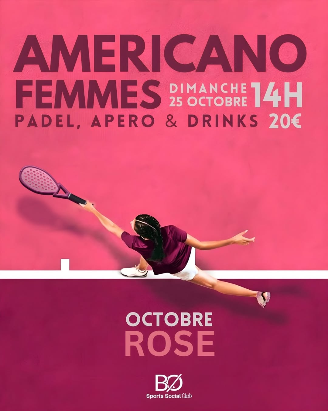 🎀 Americano Octobre Rose au Bø !