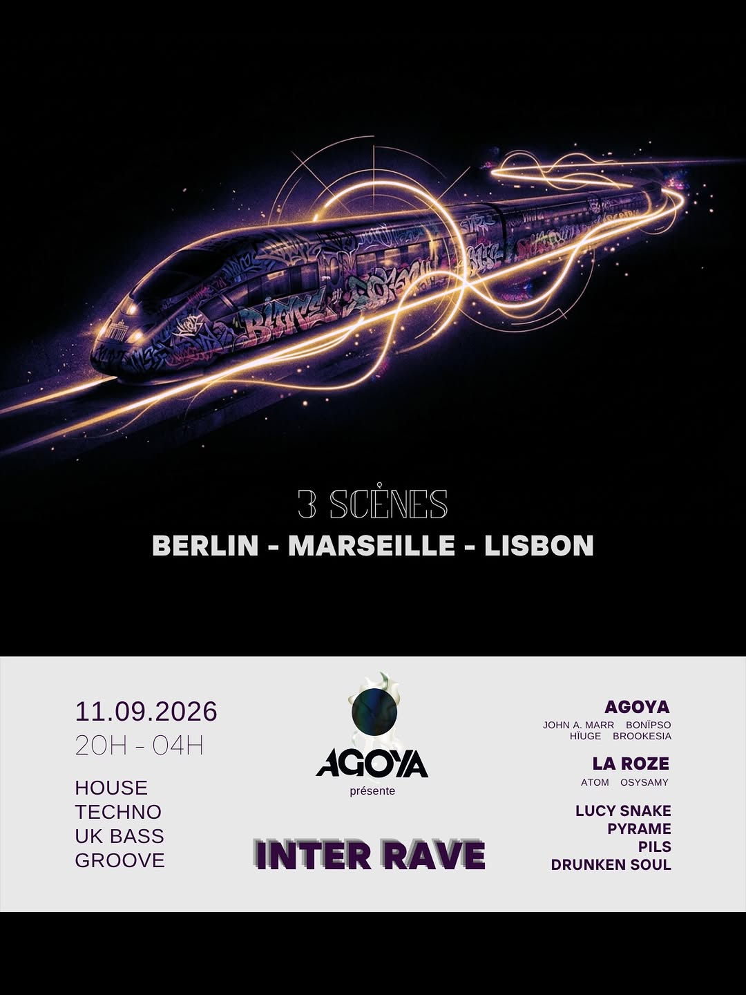 Inter Rave. 11.09. Chapiteau 🎪