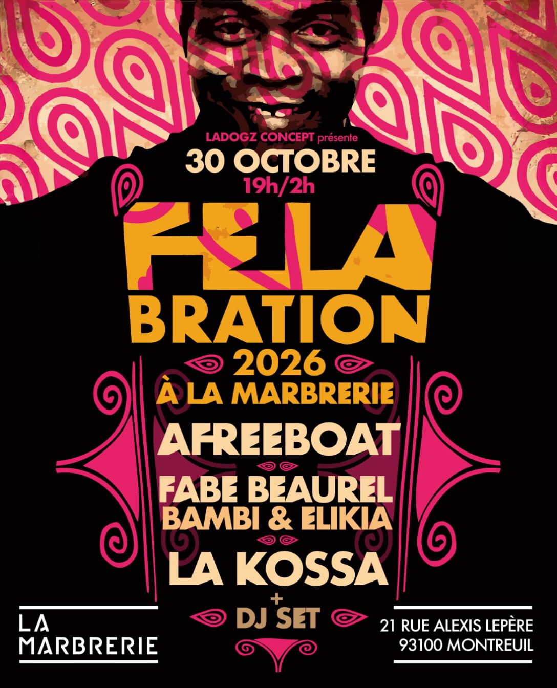 La Felabration revient à la Marbrerie ! 🎷