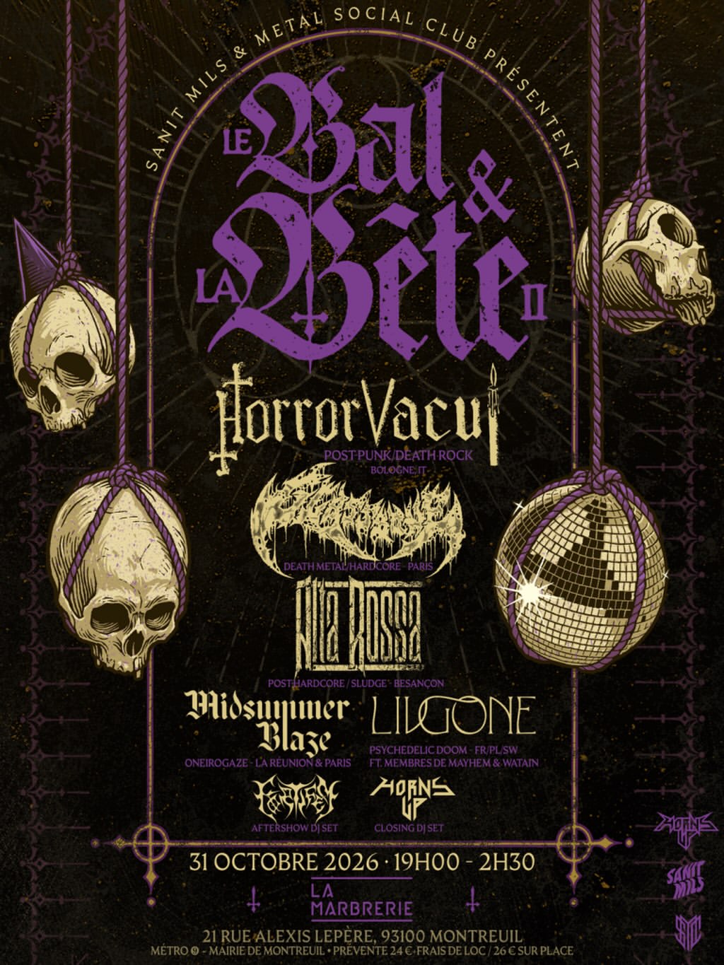 Dj Rock avec horrorvacuiband @ La Marbrerie