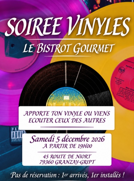 Vos prochaines soirées au BG