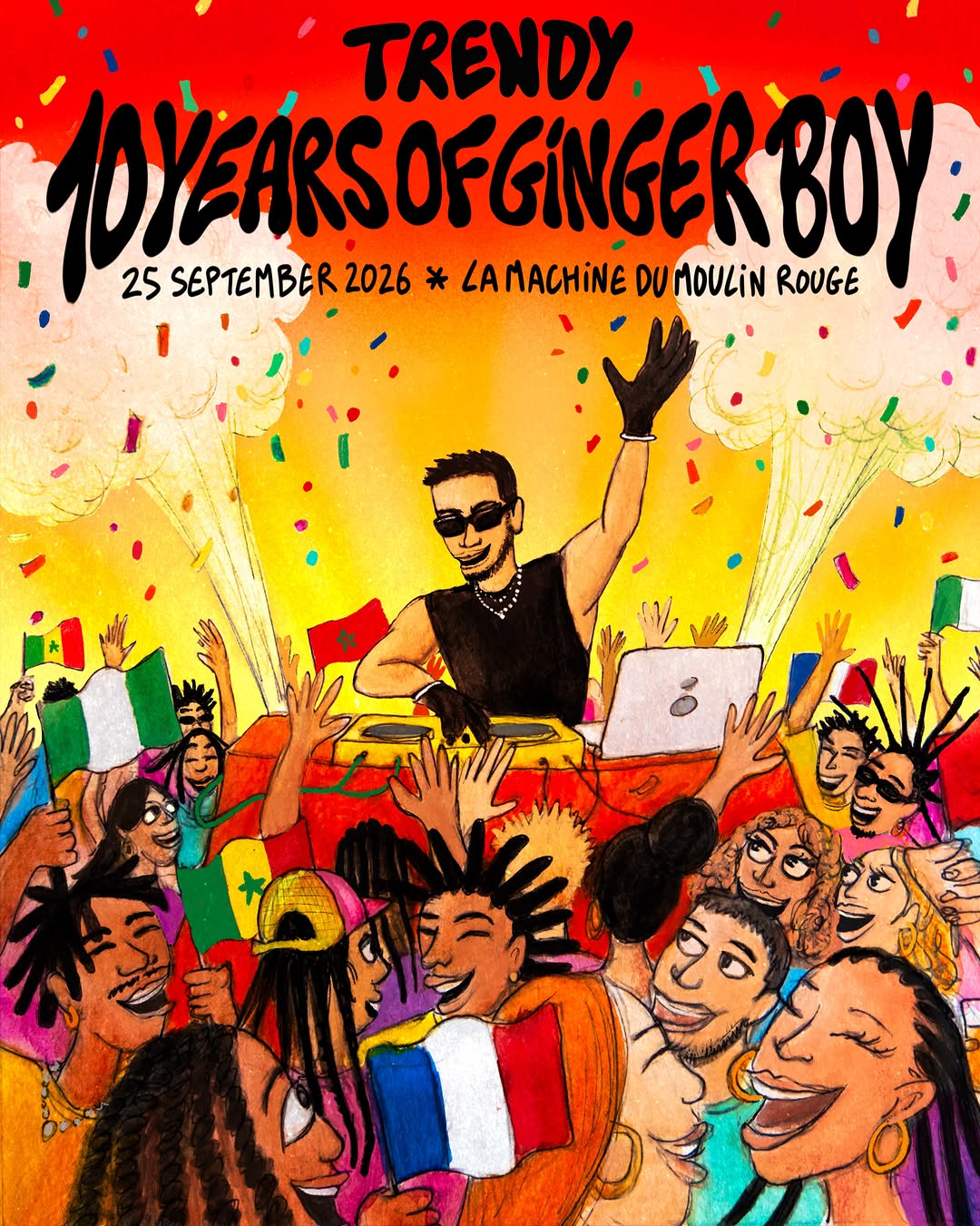 Soiree 10 Ans de Ginger Boy
