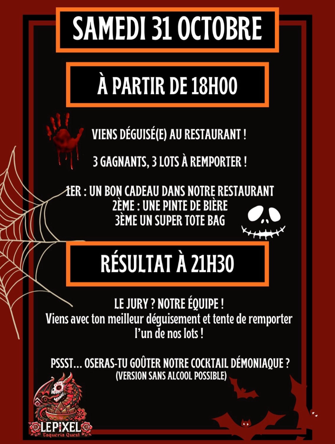 Soirée Déguisement Halloween