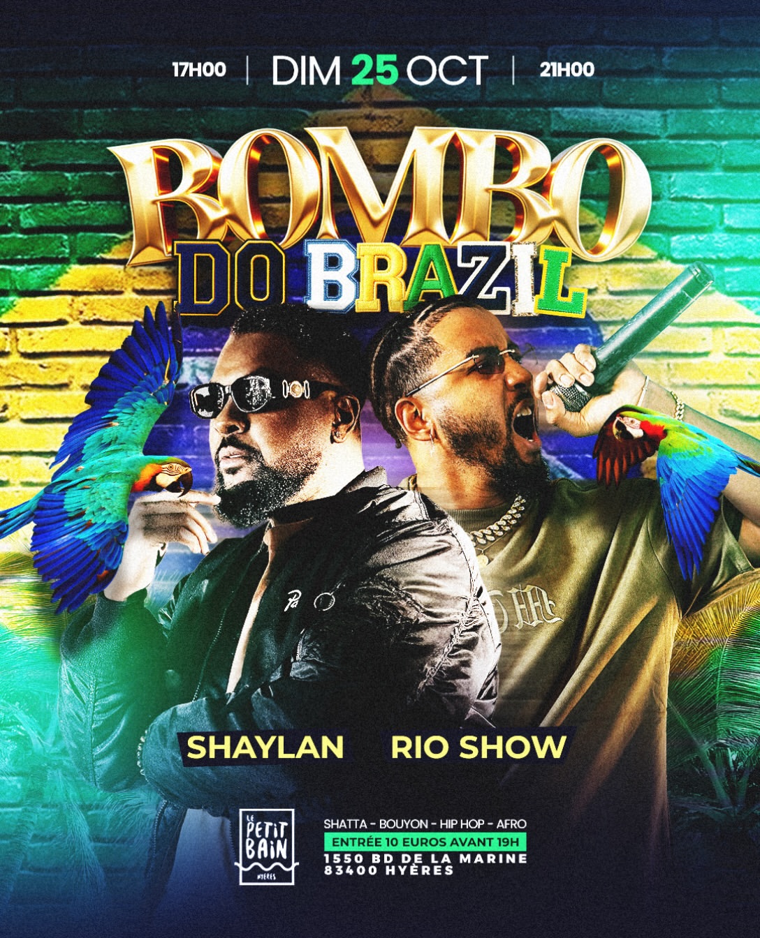 🇧🇷 Bombo Do Brazil — Dimanche, On Prend le Contrôle ! 🇧🇷