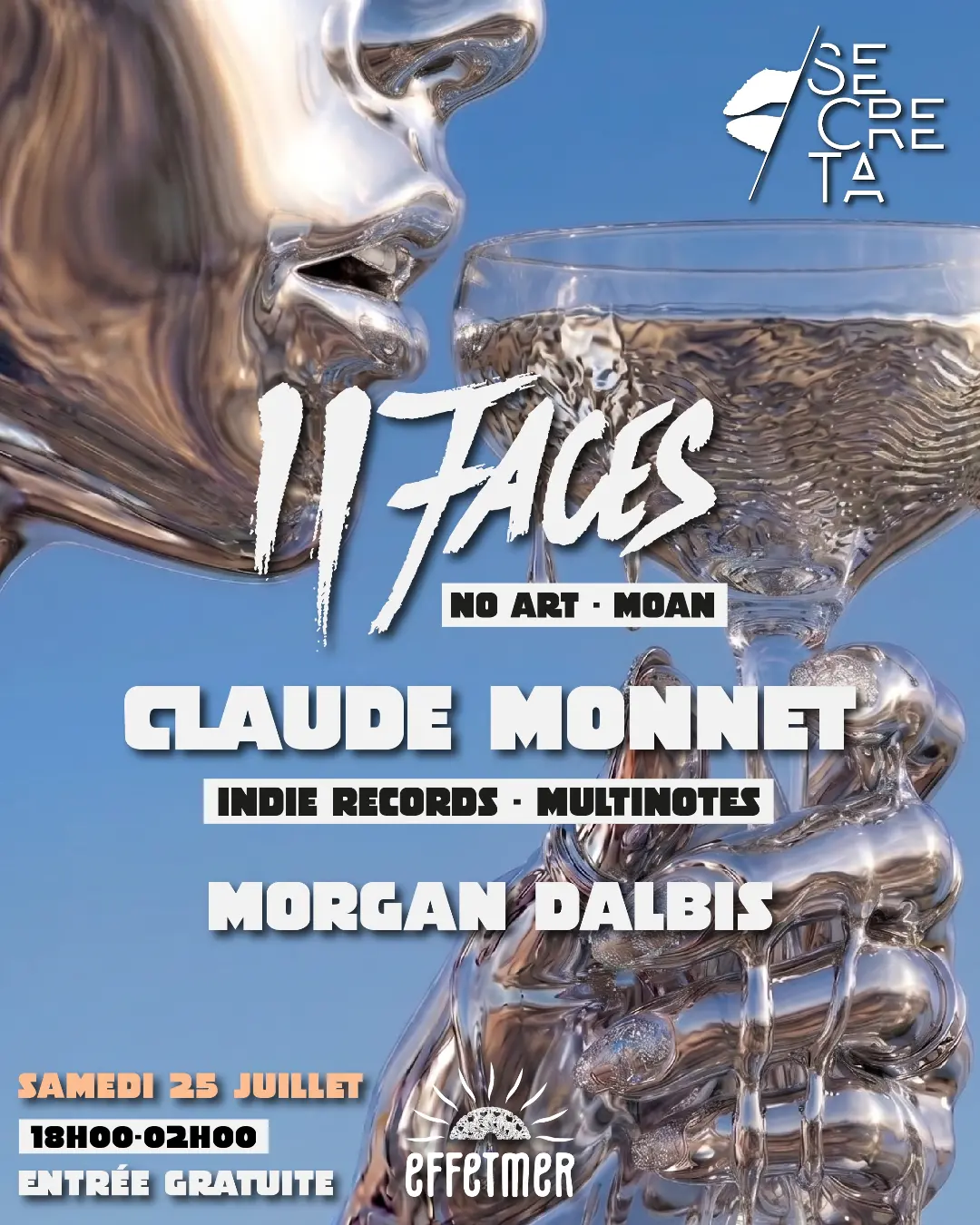 SECRETA x EFFET MER - II FACES