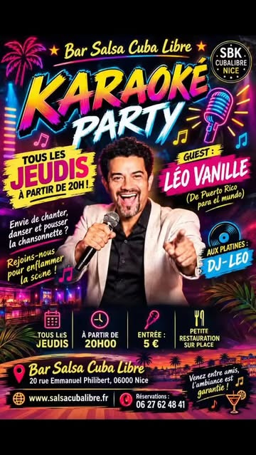 Karaoké Party — Tous les Jeudis À Partir de 20h !