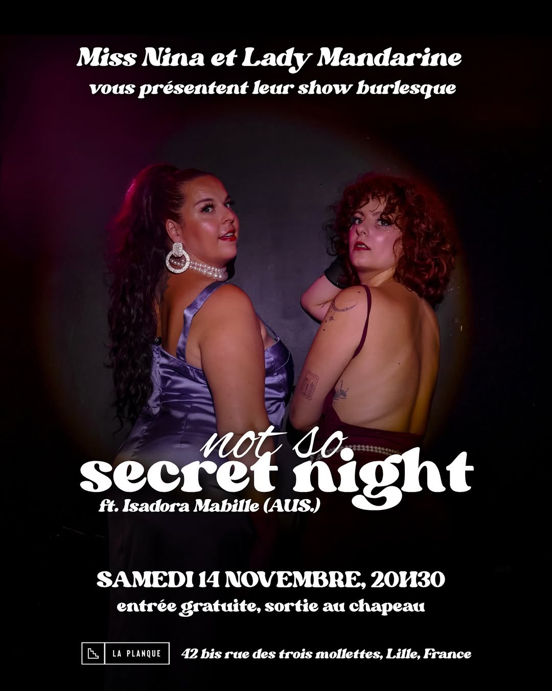 Soirée Not So Secret Night