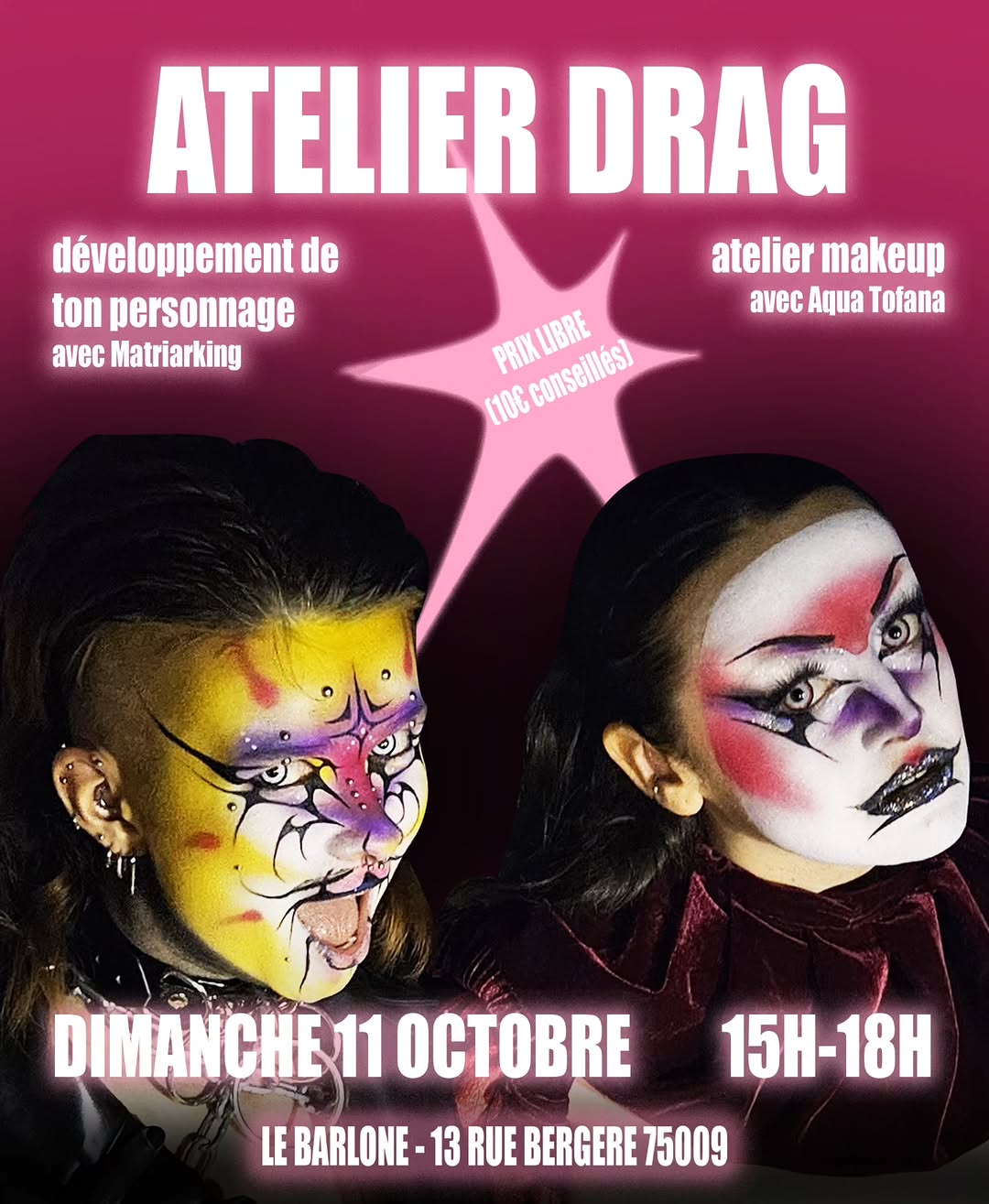 Update : Complet ☆ Atelier Drag ☆
