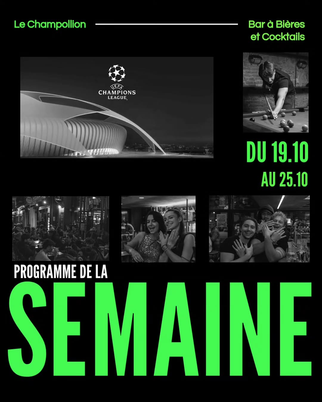 Karaoke @ Le Champollion Bar / Restaurant